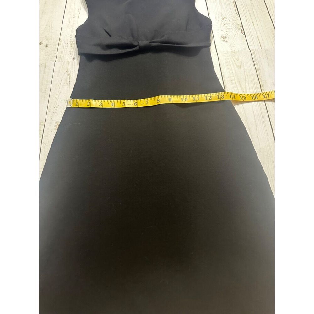 VTG Diane Von Furstenberg DVF Sleeveless Mini Black dress 2 Little Black Dress - Picture 5 of 9